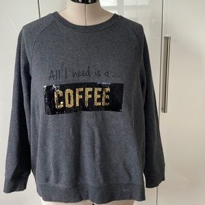 Marc New York Performance Sweatshirt with Long Sleeve in Gray Size-2X